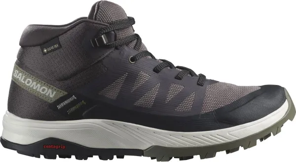 Salomon Outrise Mid Gore-Tex Vandringssko Dam